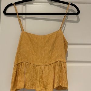 Saltwater Luxe yellow tank